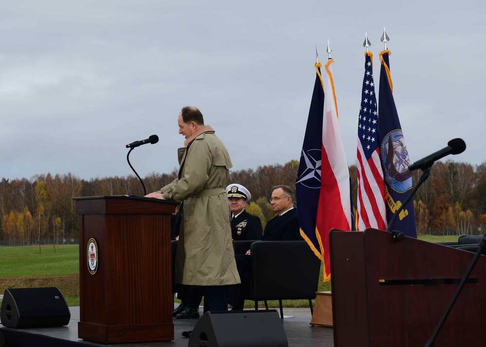 Aegis Ashore Missile Defense System Transfer of Authority