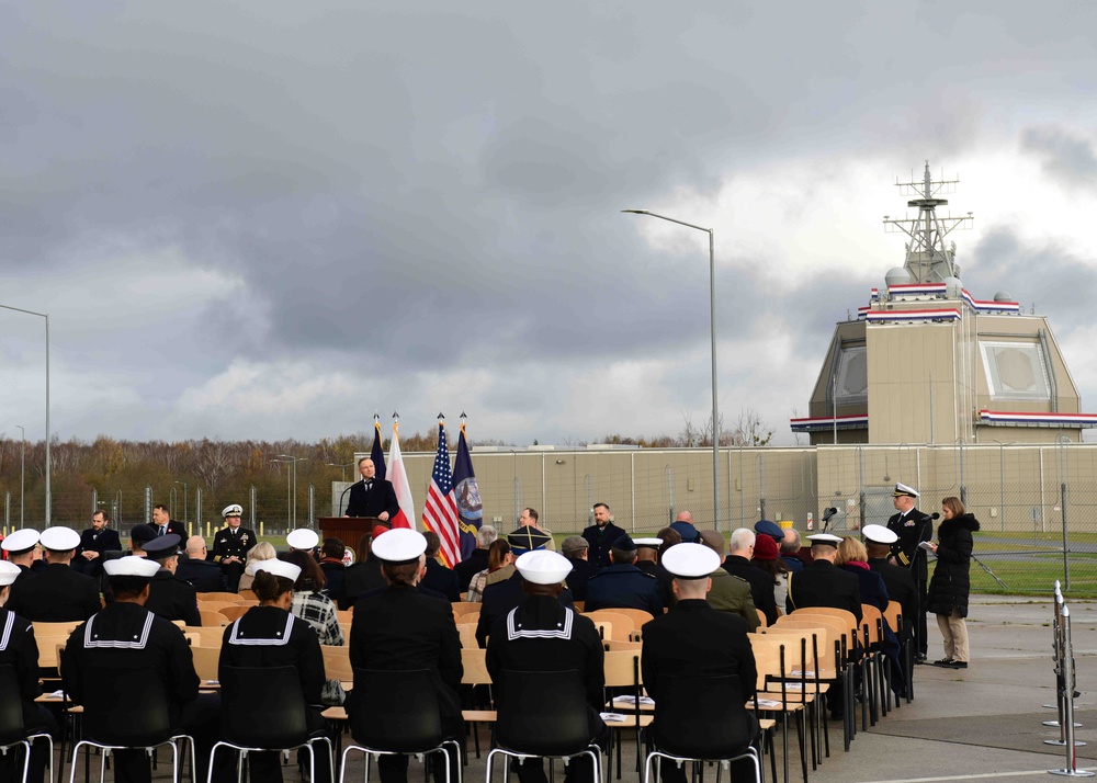 Aegis Ashore Missile Defense System Transfer of Authority