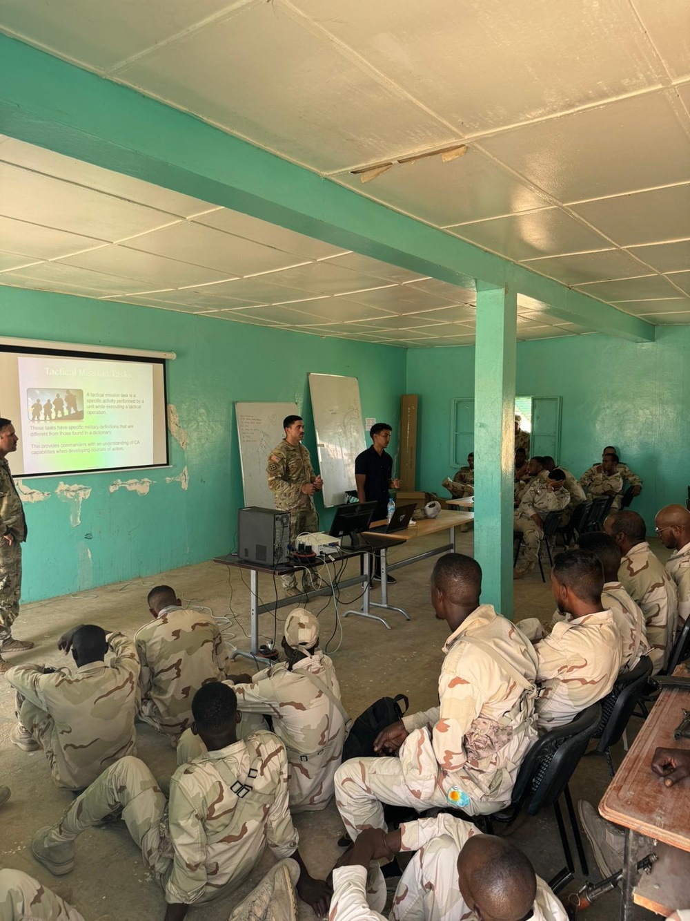 SETAF-AF Civil Affairs Strengthens Security Cooperation in Mauritania