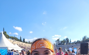 PWD Souda Bay’s Lt. Katy Pekala Triumphs in Athens: Smashing Personal Records at Historic Marathon