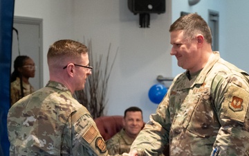 422nd ABS deactivation and 422nd FSS activation ceremony