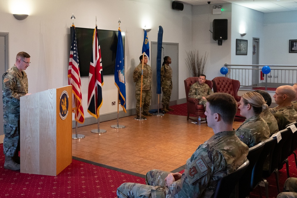 422nd ABS deactivation and 422nd FSS activation ceremony