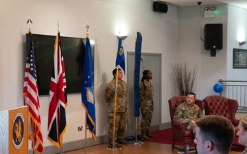 422nd ABS deactivation and 422nd FSS activation ceremony