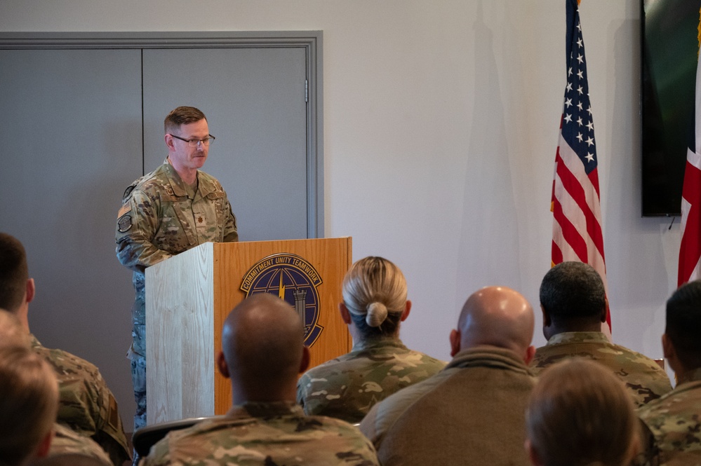 422nd ABS deactivation and 422nd FSS activation ceremony