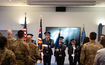 422nd ABS deactivation and 422nd FSS activation ceremony