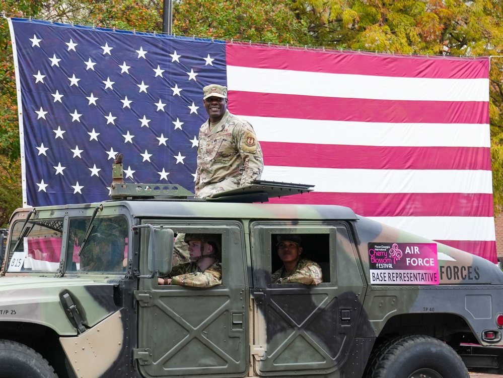 2024 Macon Cherry Blossom Veterans Day Parade