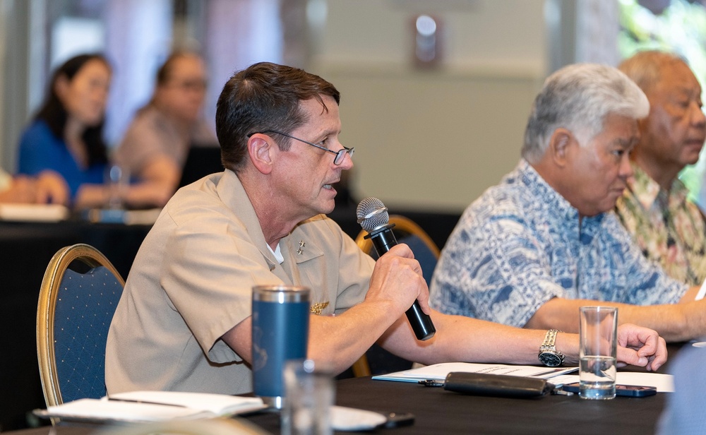 CNMI, military leaders gather for Stakeholders Meeting in Saipan