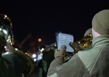 USAFE-AFAFRICA Band, Latvian National Guard Orchestra builds community in combined marching band