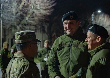 USAFE-AFAFRICA Band, Latvian National Guard Orchestra builds community in combined marching band