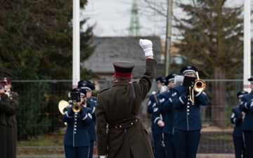 USAFE-AFAFRICA Band, Latvian National Guard Orchestra builds community in combined marching band