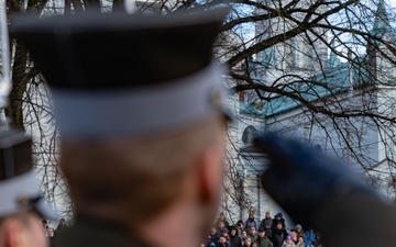 USAFE-AFAFRICA Band, Latvian National Guard Orchestra builds community in combined marching band