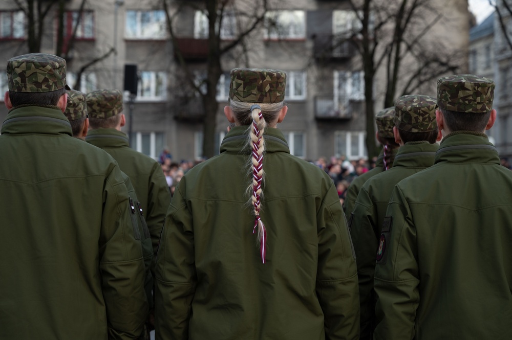 USAFE-AFAFRICA Band, Latvian National Guard Orchestra builds community in combined marching band