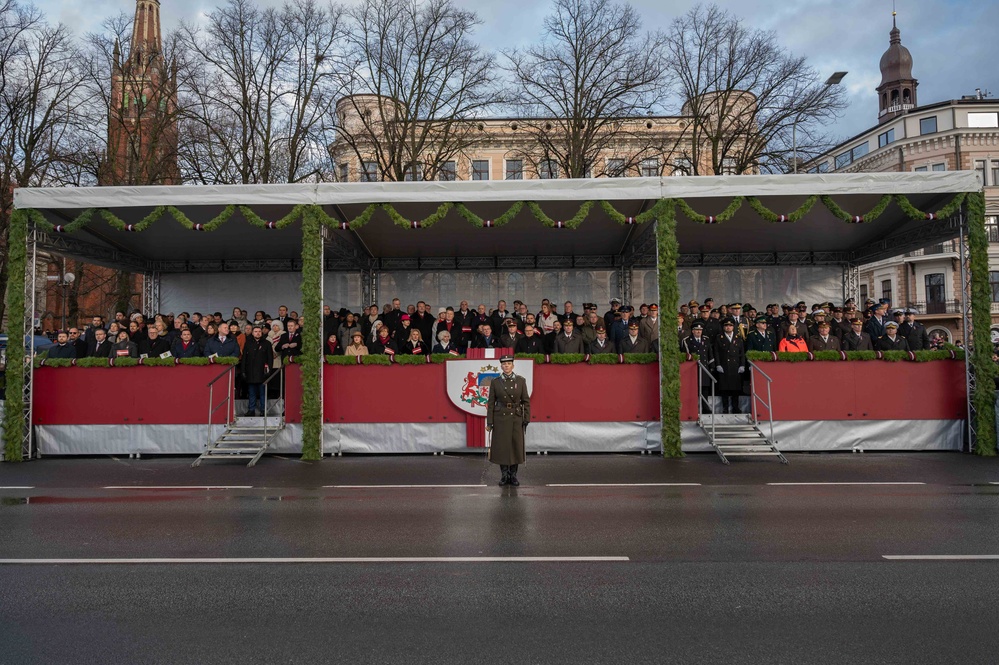 USAFE-AFAFRICA Band, Latvian National Guard Orchestra builds community in combined marching band