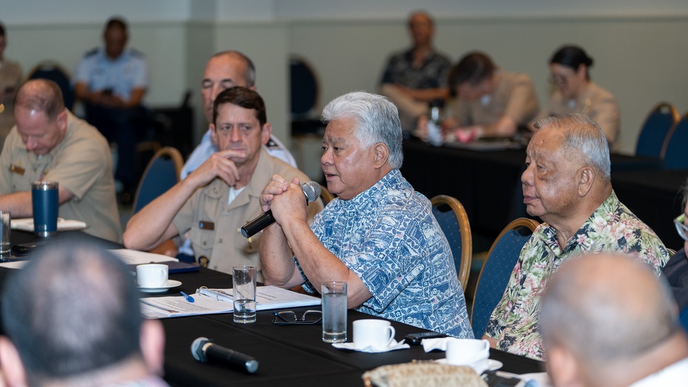 CNMI, military leaders gather for Stakeholders Meeting in Saipan