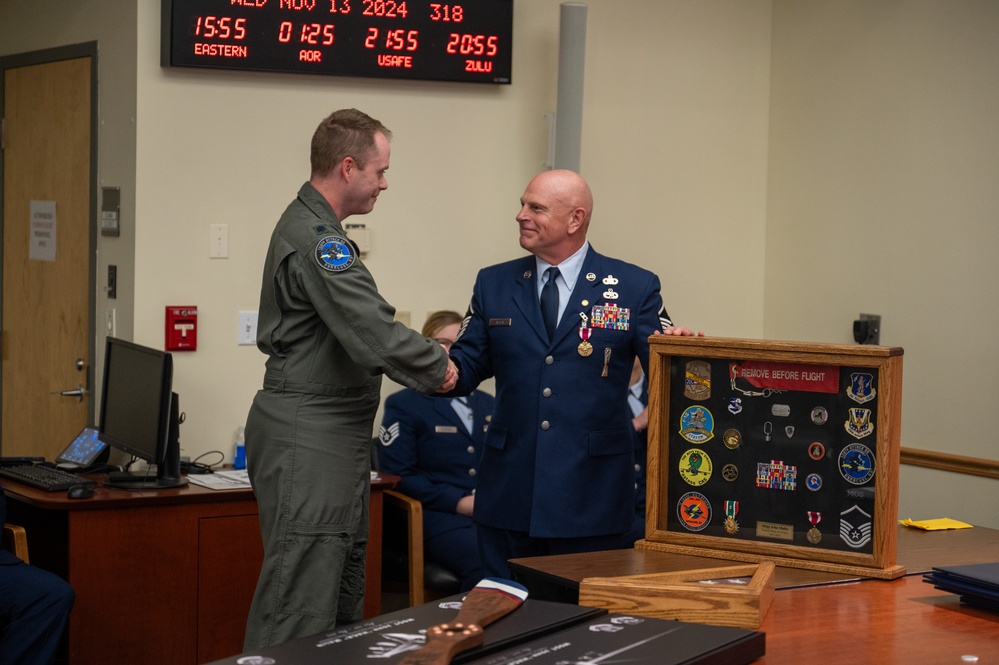 Master Sgt. Malin Retires After 37 Years of Distinguished Service