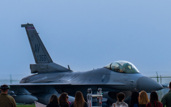 510th Fighter Squadron pilots return from deployment