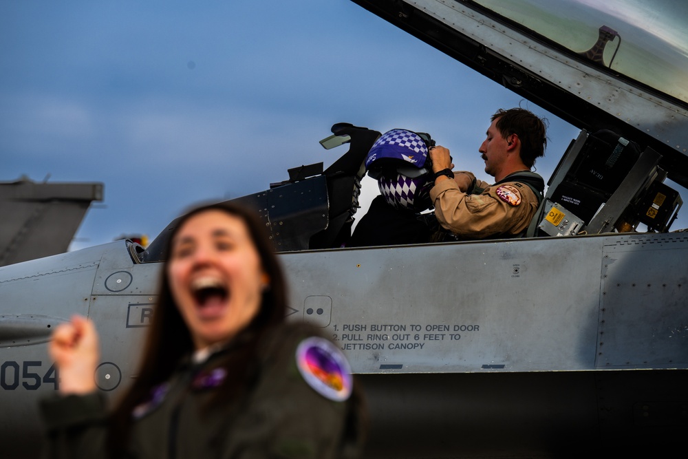 510th Fighter Squadron pilots return from deployment