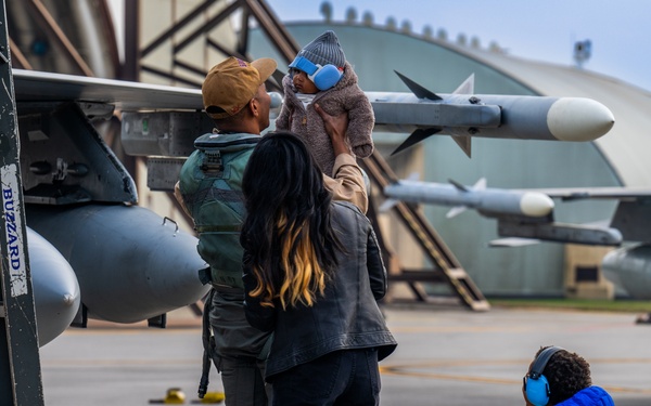 510th Fighter Squadron pilots return from deployment