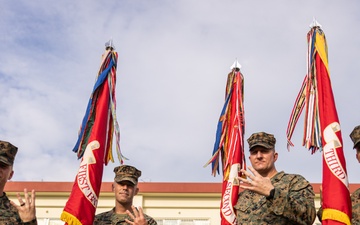 4th Marine Regiment Colors Reunification