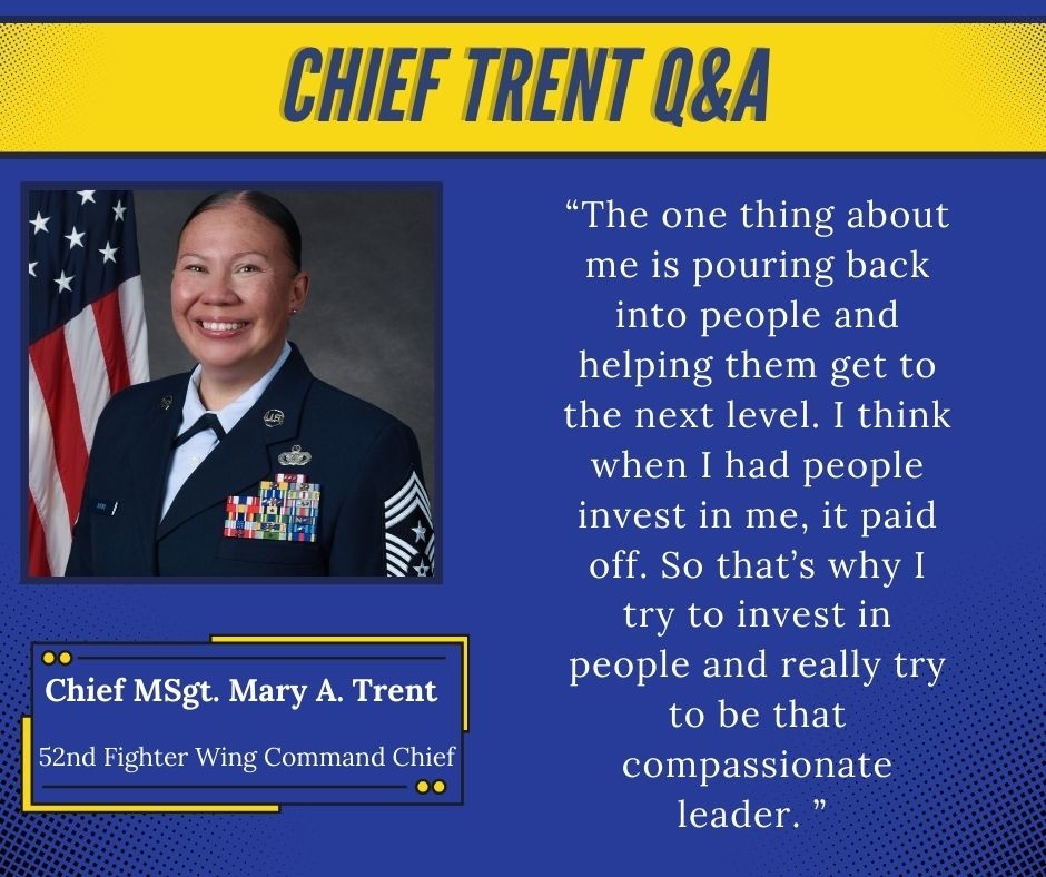 52nd Fighter Wing Command Chief Q&amp;A