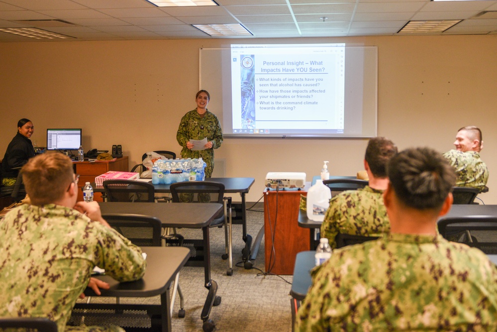 NSGL Sailors Attend Command Indoctrination