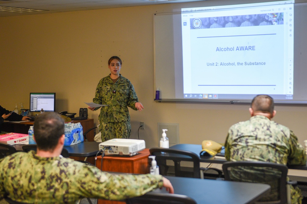 NSGL Sailors Attend Command Indoctrination