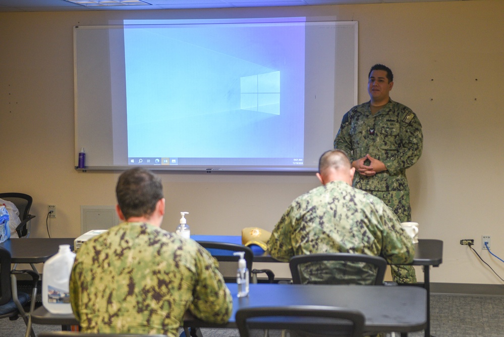 NSGL Sailors Attend Command Indoctrination