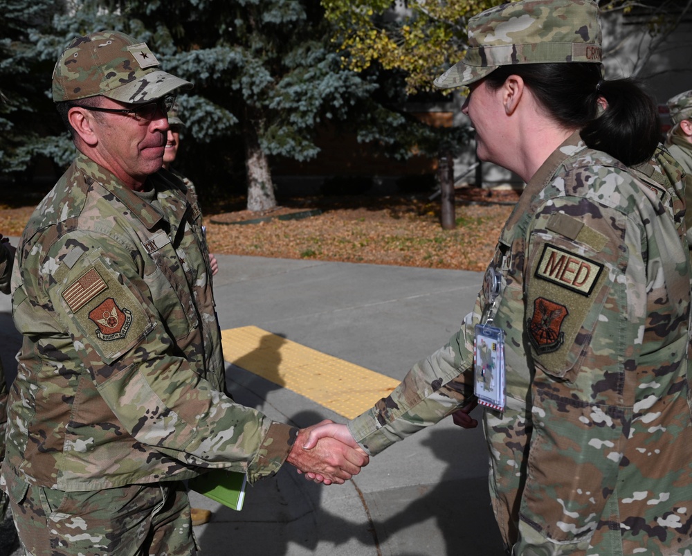 Brig. Gen. Richey visits Ellsworth Air Force Base