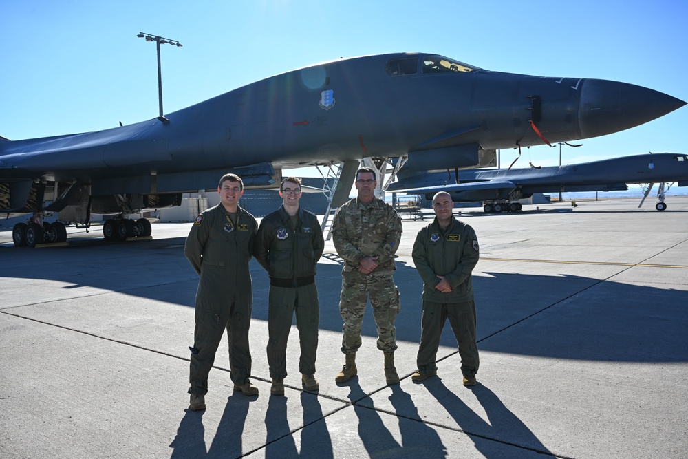 Brig. Gen. Richey visits Ellsworth Air Force Base