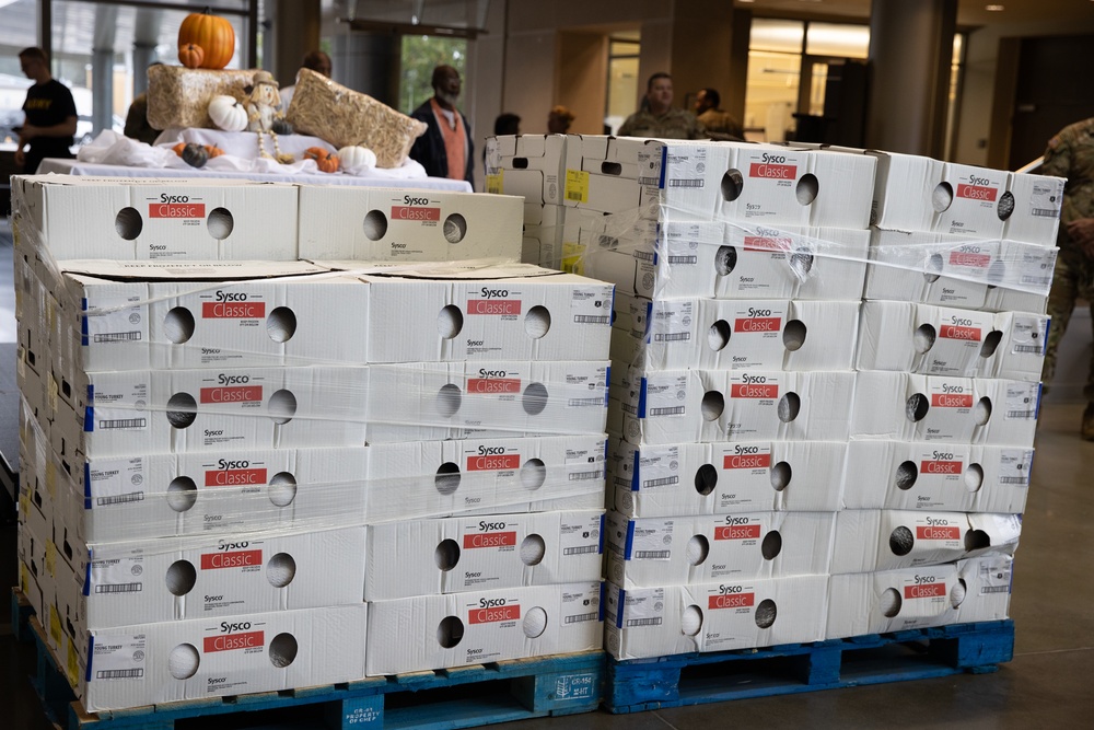 Alabama Guard receives turkey donation from Sysco