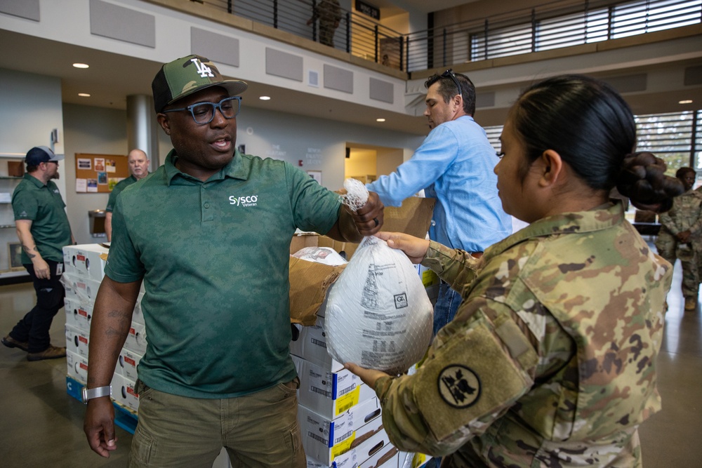 Alabama Guard receives turkey donation from Sysco