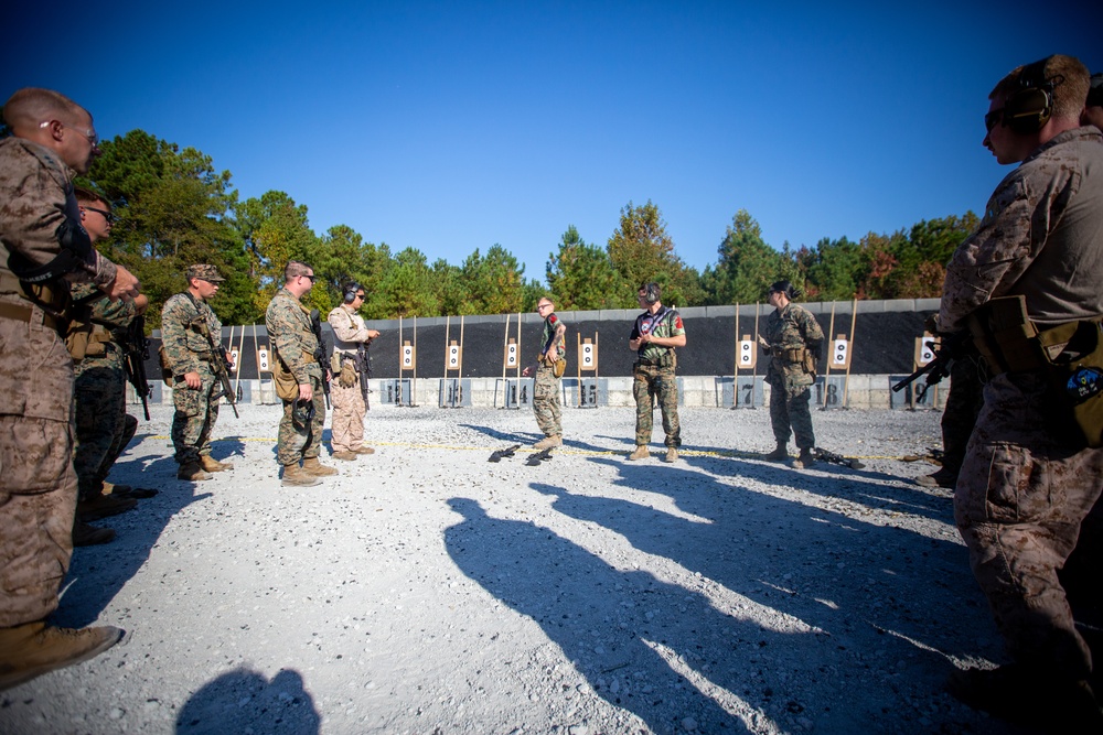 FY25 Marine Corps Installations East Intramural Marksmanship Competition