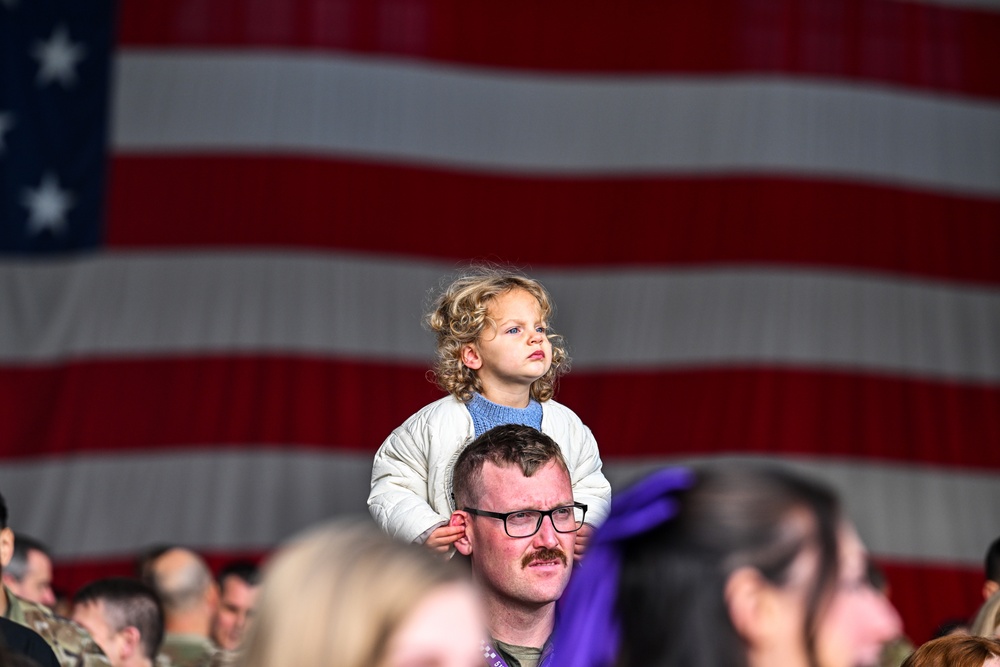 The Buzzards return from deployment 2024