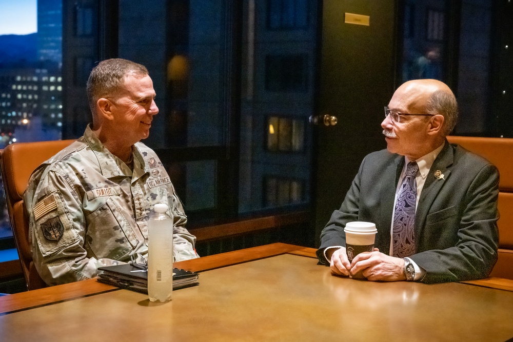 NORAD and USNORTHCOM commander attends Anchorage Security and Defense Conference