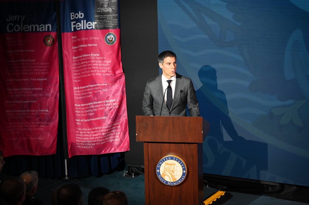 Acting Under Secretary Speaks at the Bob Feller Act of Valor Award Ceremony