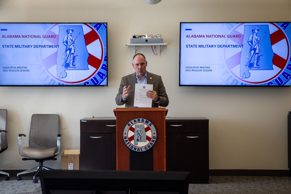 Alabama Guard hosts 2025 Legislative Briefing