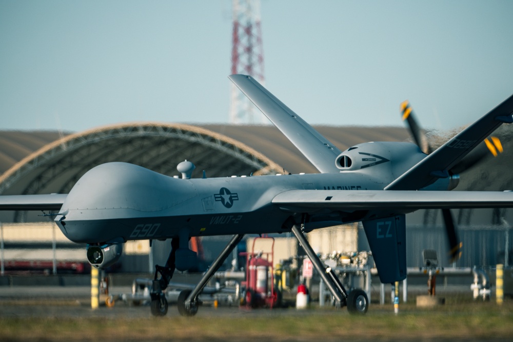 Marine Unmanned Aerial Vehicle Training Squadron 2 conducts first flight