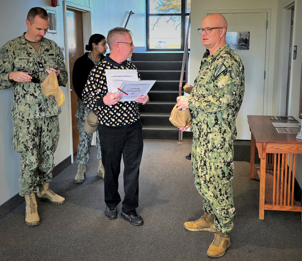 CNRMA Visits Naval Station Newport