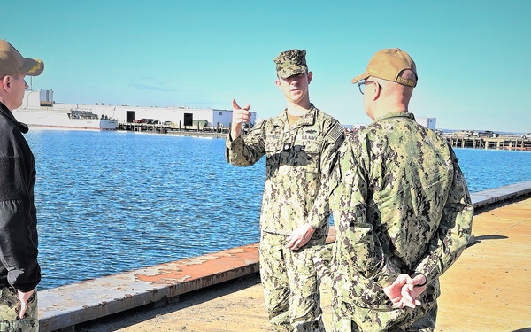 CNRMA Visits Naval Station Newport