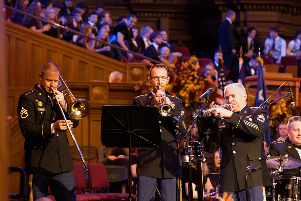 Members of the Utah National Guard 23rd Army Band Perform at the 69th Annual Veterans Day Concert