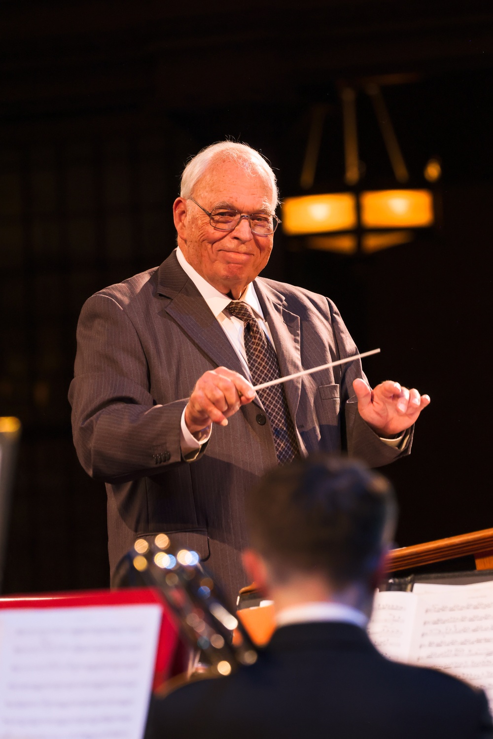 Chief Warrant Officer 4 (Retired) Norman Wendel Conducts at the 69th Annual Veterans Day Concert