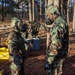 U.S. Marines with Chemical Biological Radiological and Nuclear Defense Conduct Decontamination Training