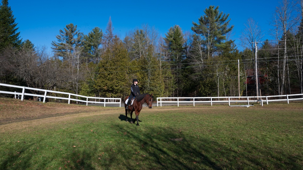 TMO Airman Not Horsing Around