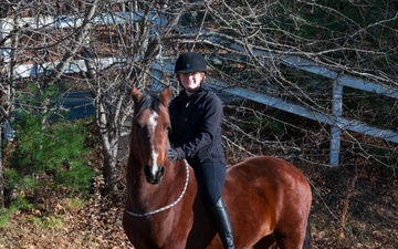 TMO Airman Not Horsing Around