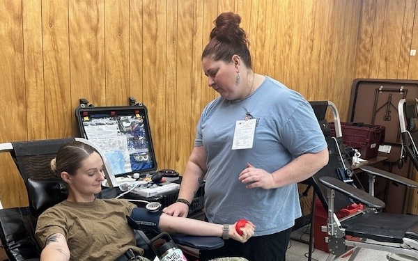 Keesler Blood Donor Center Hosts Drive for Bougainville Sailors