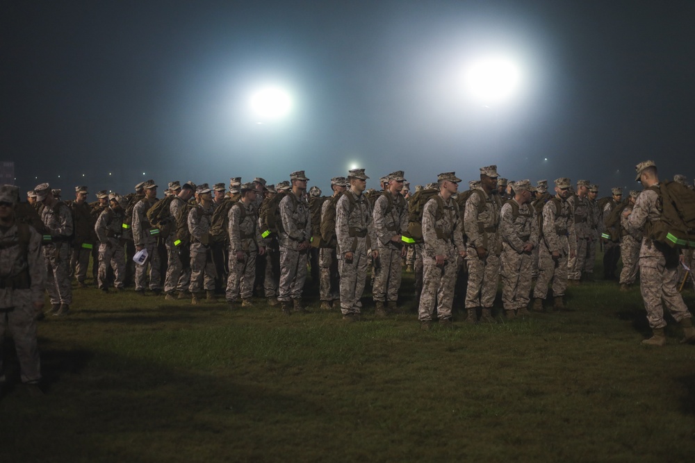 Marine Corps Birthday Hike at MCAS Beaufort