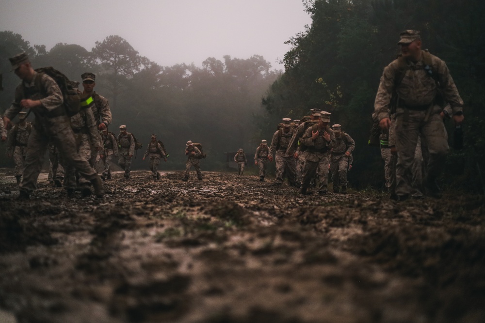 Marine Corps Birthday Hike at MCAS Beaufort