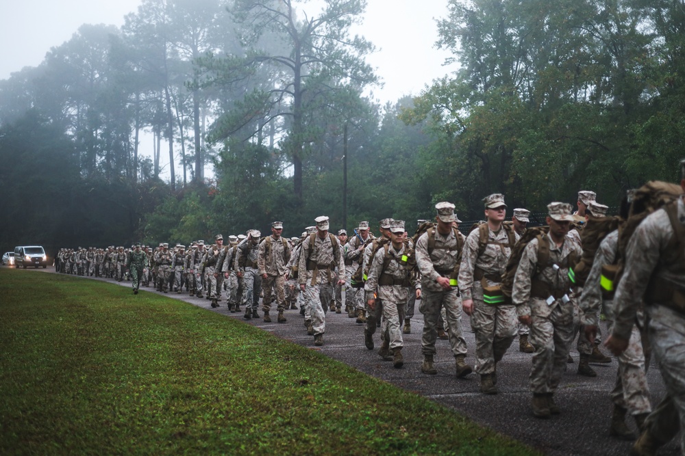 Marine Corps Birthday Hike at MCAS Beaufort