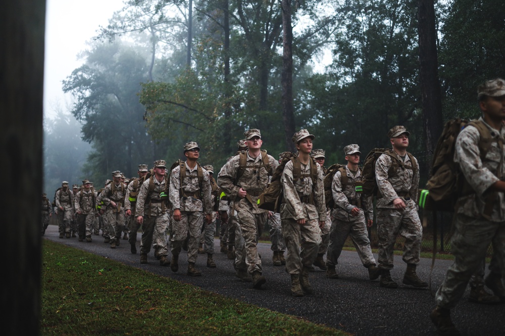 Marine Corps Birthday Hike at MCAS Beaufort