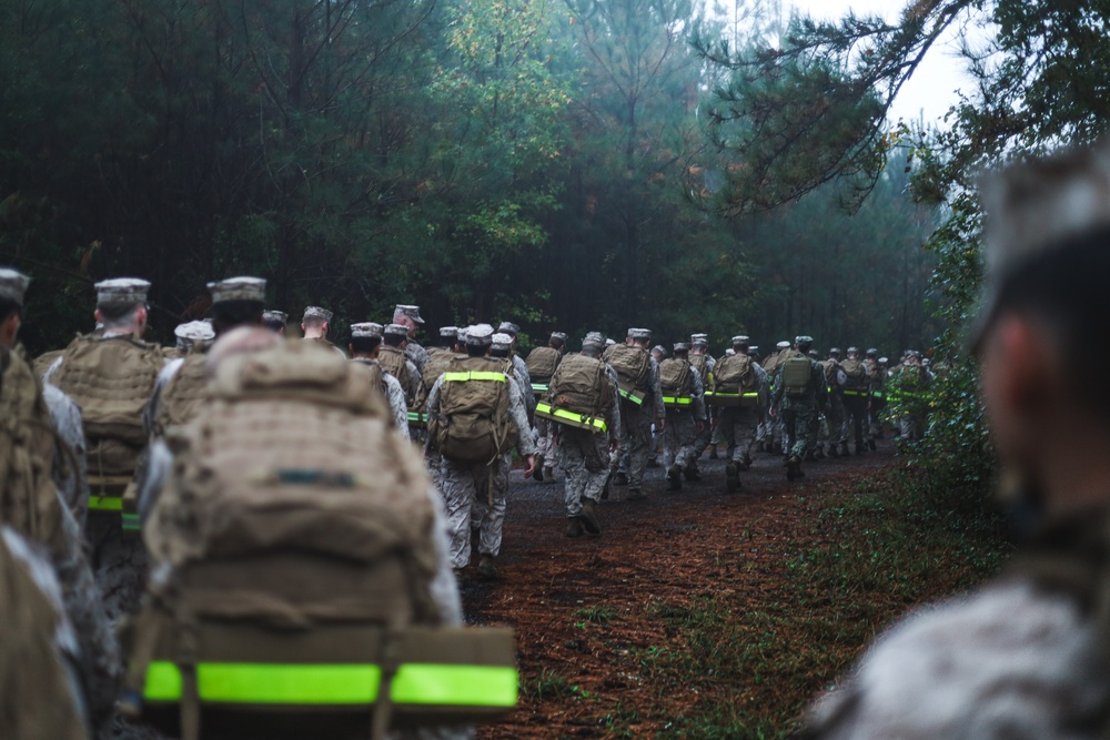 Marine Corps Birthday Hike at MCAS Beaufort